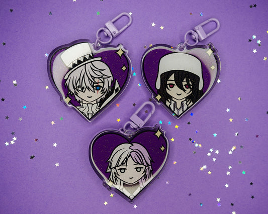 BUNGOU STRAY DOGS HEART CHARM - DECAY OF ANGELS