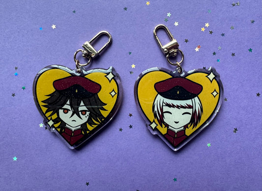 BUNGOU STRAY DOGS HEART CHARM - HUNTING DOGS