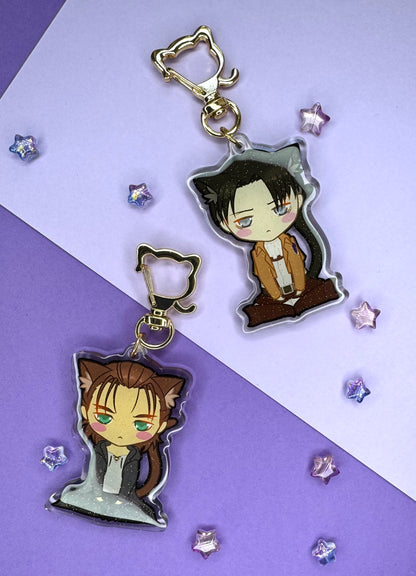 ATTACK ON TITAN - SITTING CAT CHARM