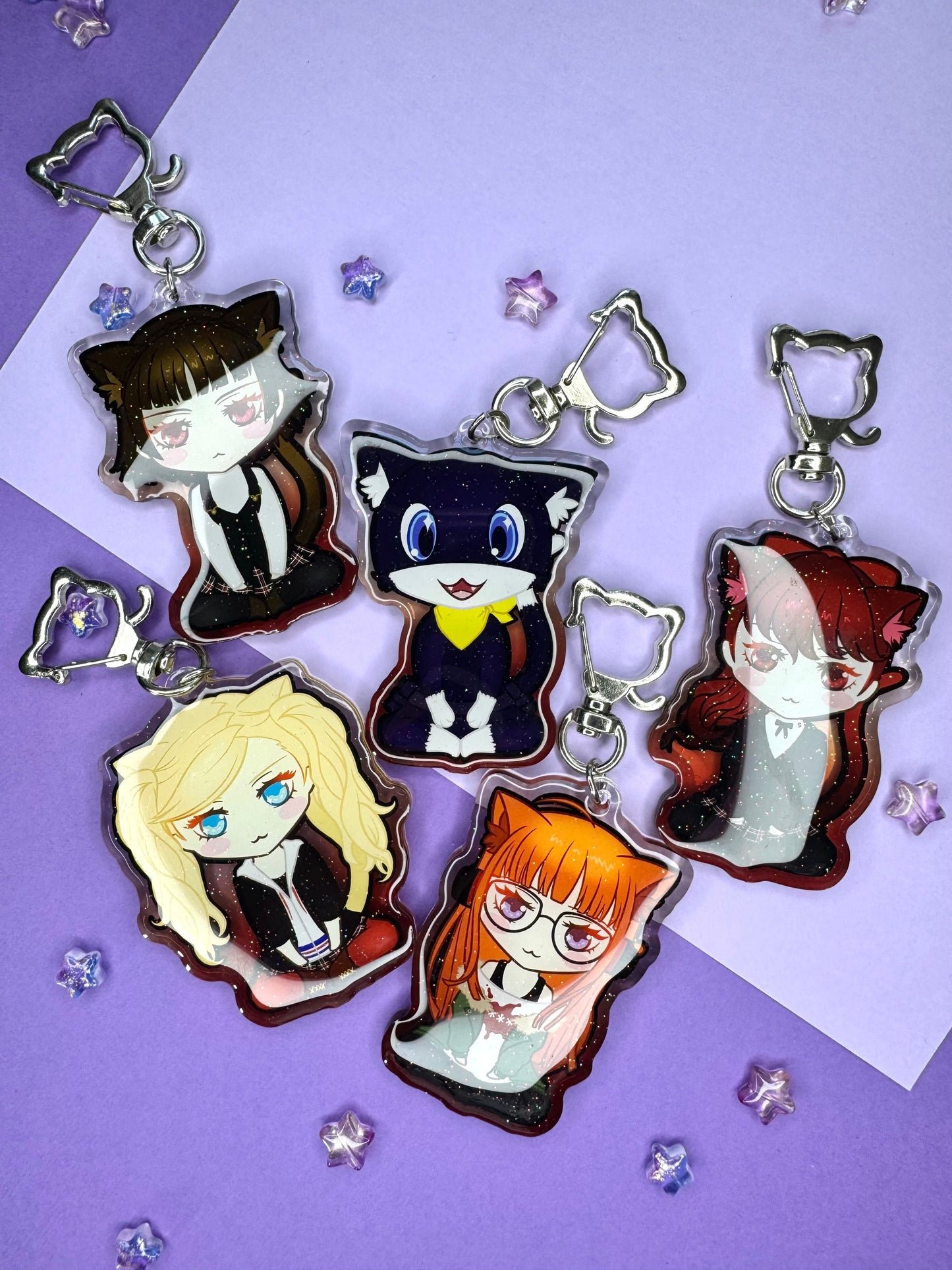 PERSONA 5 ROYAL - SITTING CAT CHARM GIRLS & CATS