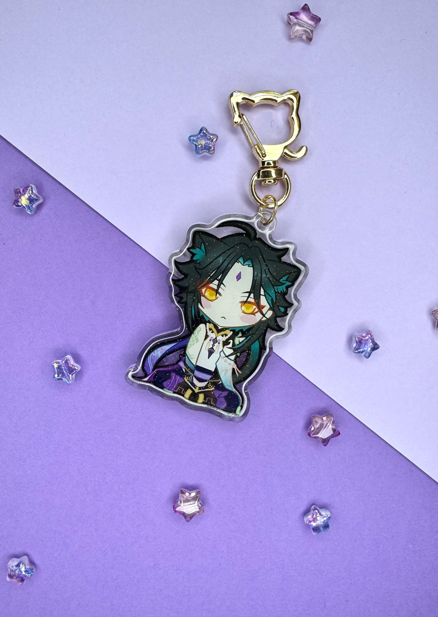 GENSHIN IMPACT - XIAO - SITTING CAT CHARM