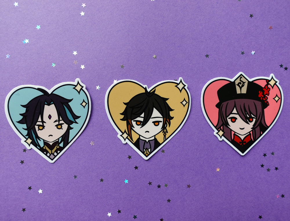 GENSHIN IMPACT - LIYUE HEART STICKER